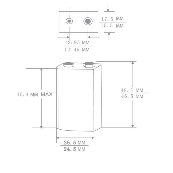 Аккумулятор "крона" 9V-250mAh Ni-Mh BL-1 NH-9V250BP1 аккумулятор 9В Camelion 5014