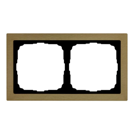 Рамка 2-м ArtGallery Pure метал. латунь SE GAL312202