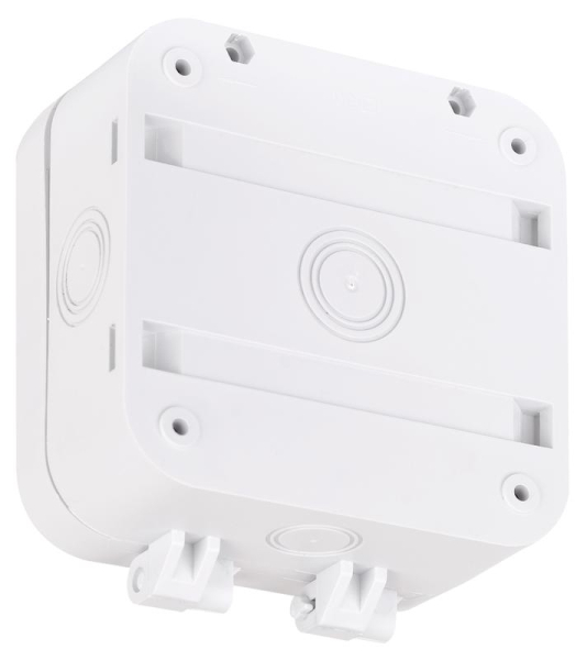 Коробка распределительная133х120х60 двухкомпонентн. для видеокамер HF IP68 бел. Ruvinil 67080Б