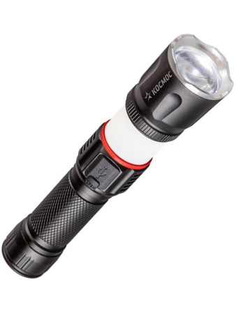 Фонарь ручной аккум. 4Вт T6LED/Li-ion18650 1200мА.ч алюм. КОСМОС (KOC811Lit)