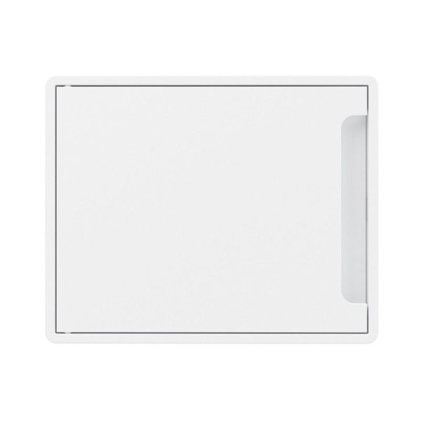 Щиток настенный Фрейм (FRAME) 8мод. с бел. дверцей с 2 шинами PEN на 6 и 8 отверст. бел. DKC F08W1WW