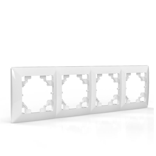 Рамка 4-м AVA бел. TOKOV ELECTRIC TKL-AV-RM4-C01