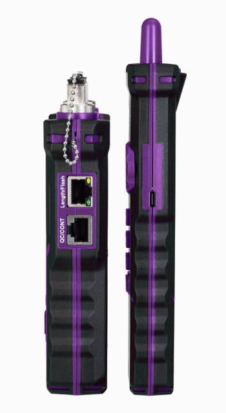 Тестер кабельный многофункциональный NetGeeks NP60 фиолет. Ermenrich 84551