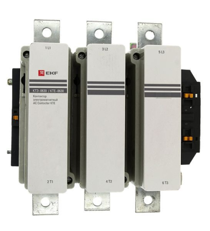 Контактор КТЭ 630А кат. 380В AC 1НО EKF ctr-b-630-380