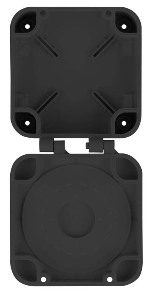 Коробка распределительная133х120х60 двухкомпонентн. для видеокамер HF IP68 черн. Ruvinil 67080Ч