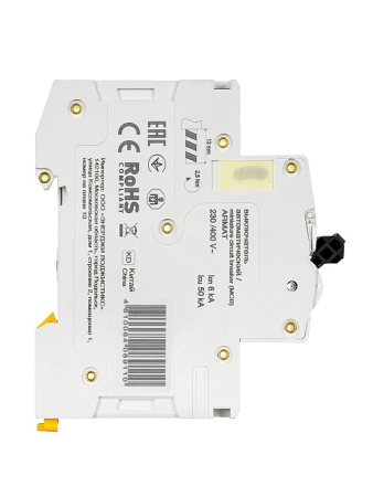 Выключатель автоматический модульный 3п D 20А M06N ARMAT IEK AR-M06N-3-D020