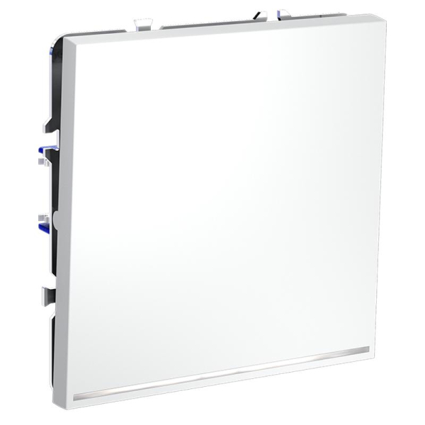 Выключатель 1-кл СП S70 10А с подсветкой механизм бел. матов. Voltum VLS010202