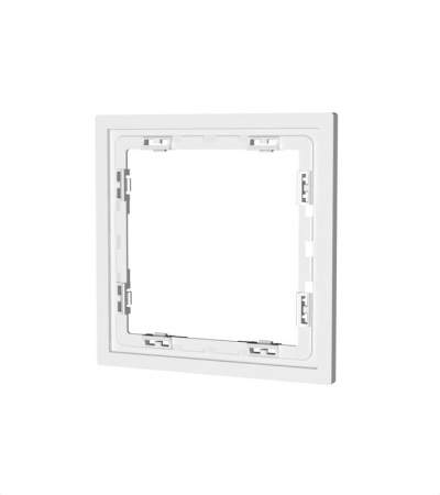 Рамка 1-м S70 пластик. бел. матов. Voltum VLS100102