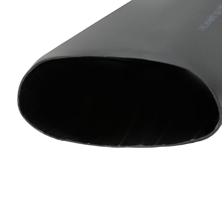 Трубка термоусадочная среднестен. клеевая 160/50 (3-4:1) черн. 1м Rexant 26-0160