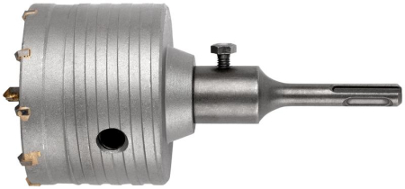 Коронка кольцевая по бетону 80мм хвостовик 110мм в сборе FIT 33447