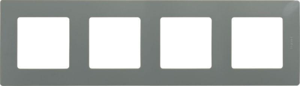 Рамка 4-м Etika светл. галька IEK 672524