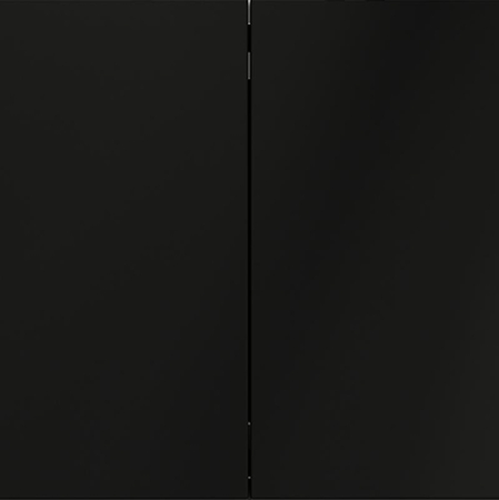 Выключатель 2-кл. СП S70 10А с самовозвратом механизм черн. матов. Voltum VLS020608