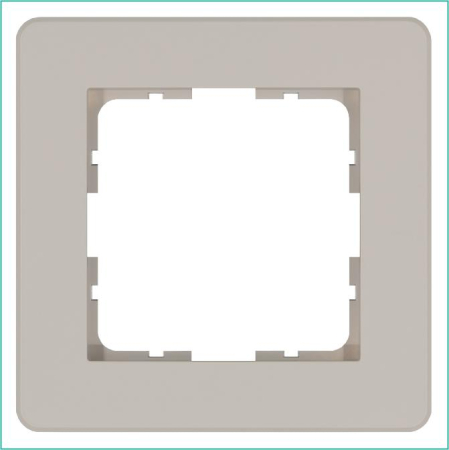 Рамка 1-м G-Flex тауп Jasmart G1101T