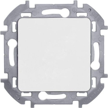 Выключатель кнопочный Inspiria 6А 250В без фиксации НО/НЗ механизм бел. IEK 673690