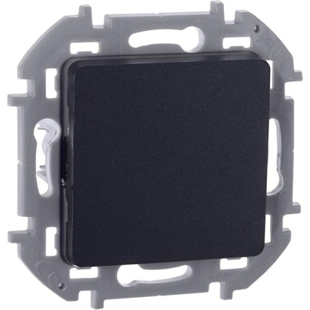 Выключатель 1-кл. Inspiria 10А IP20 250В 10AX механизм антрацит IEK 673603