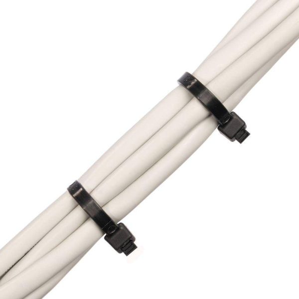 Хомут нейлоновый НСС "EasyFix" 5х200 черн. (уп.100шт) Fortisflex 84817