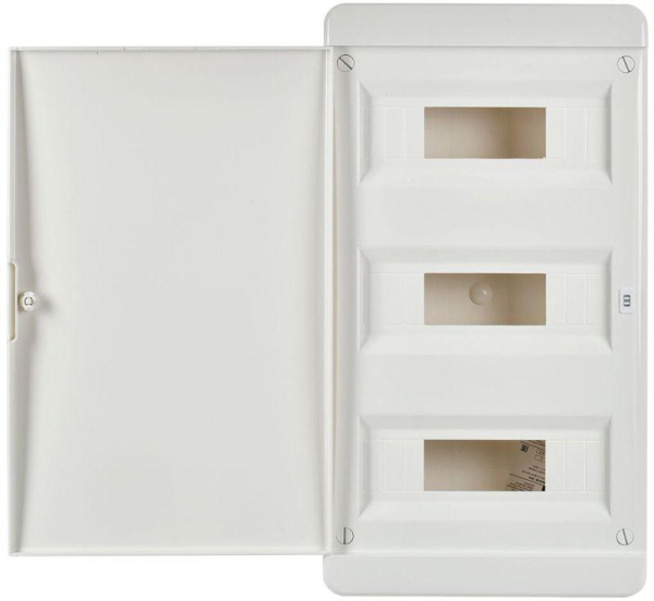 Корпус ЩРВ-П-36 TEKFOR IP41 бел. дверь пластик. IEK TF5-KP13-V-36-41-K01-K01