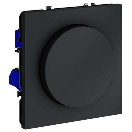 Светорегулятор поворотно-нажимной СП S70 600Вт механизм графит Voltum VLS070307