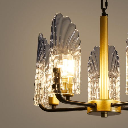 Светильник Ollie 5х40Вт E14 IP20 подвесной Freya FR5525PL-05GB