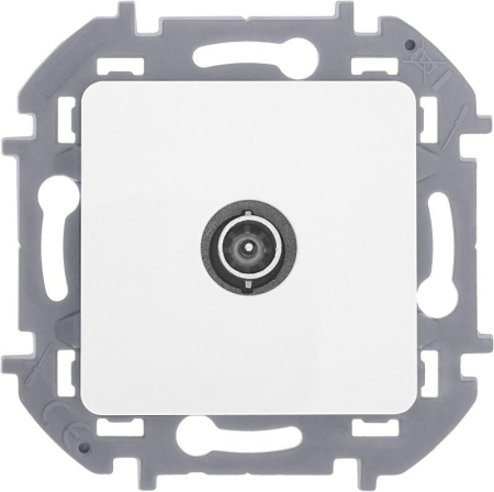 Розетка телевизионная оконечная TV Inspiria 10дБ 5-862мГц механизм бел. IEK 673870