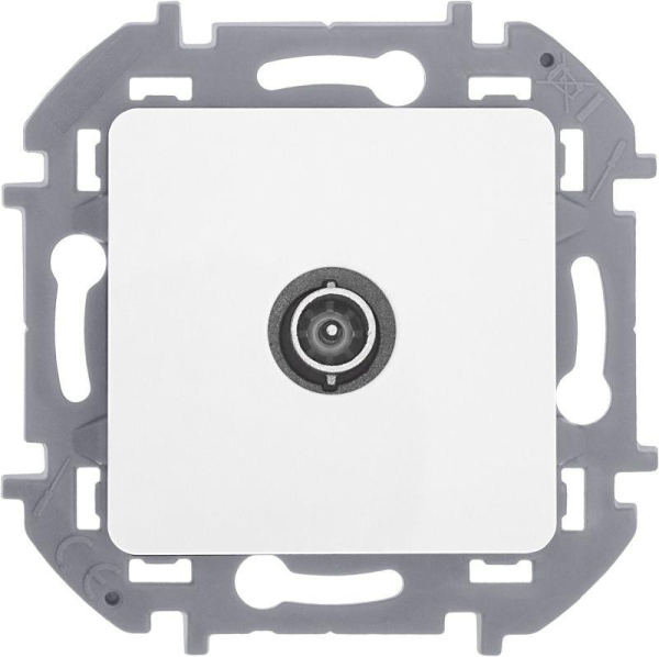 Розетка телевизионная оконечная TV Inspiria 10дБ 5-862мГц механизм бел. IEK 673870