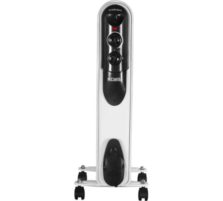 Радиатор масляный 2500Вт ОМПТ-12Н Ресанта 67/3/5