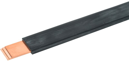 Шина медная гибкая изолированная ШМГ 2х(20х1мм) L2000 IEK YBF10-2-20-01