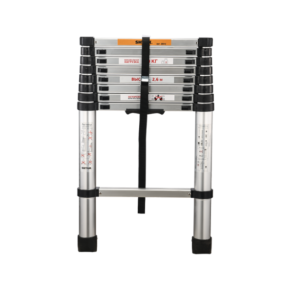 Лестница телескопическая 2.6м (20012) SHTOK 376551