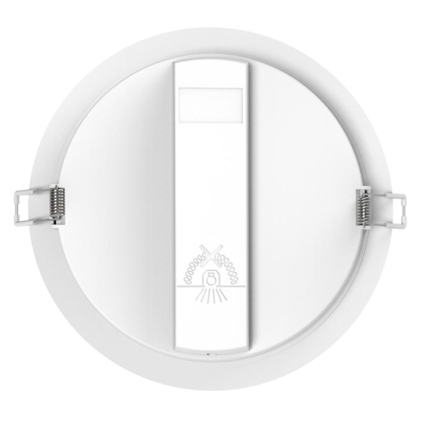 Светильник светодиодный Eco Class Downlight DL 865 WT 13Вт 6500К IP44 1235лм ДВО даунлайт кругл. встраив. ультратонкий LEDVANCE 4058075644250