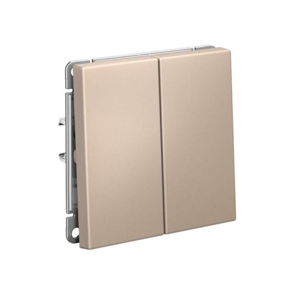 Выключатель 2-кл. ArtGallery 10AX быстрозажим. клем. механизм песочн. SE GAL001251S