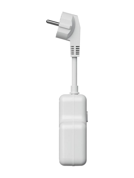 Удлинитель с сетевым фильтром 3х0.3м 10А 2USB + 1USBC 2500Вт ПВС 3х1 компакт бел. КОСМОС FRKsm0.3m-3g(W)USB