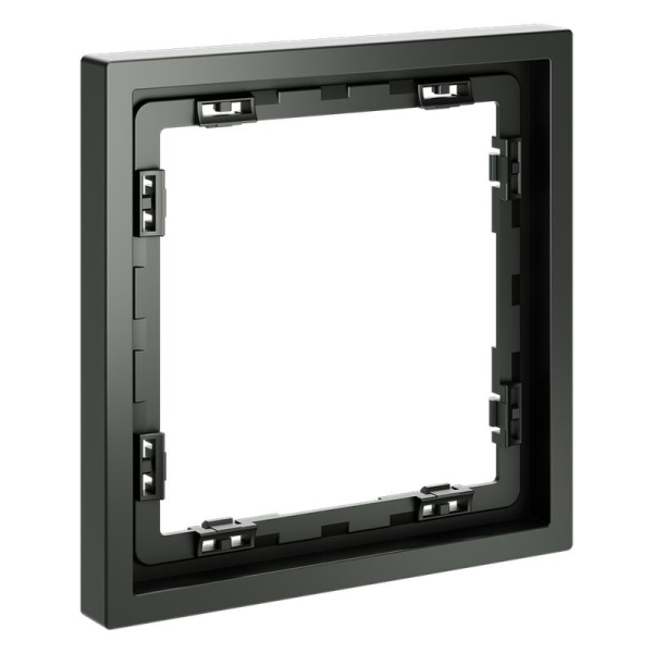 Рамка 1-м S70 пластик. титан Voltum VLS100106