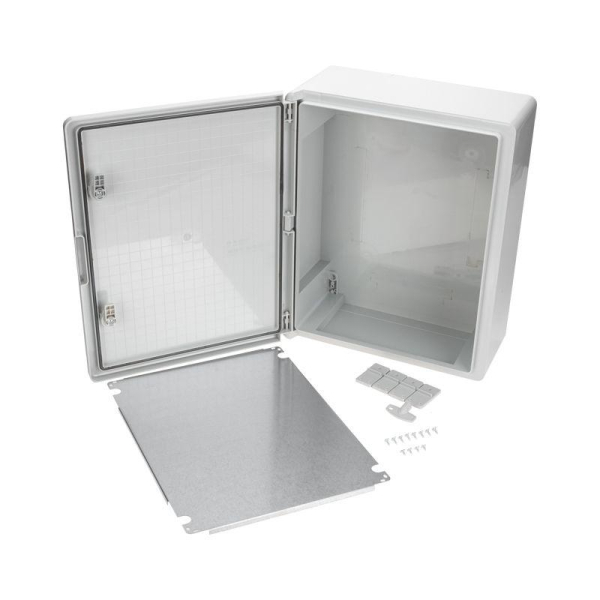 Корпус пластиковый ЩМПп 700х500х250 ABS УХЛ1 IP65 с монтажной панелью Rexant 11-0408