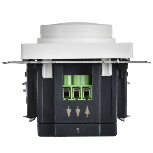 Светорегулятор поворотно-нажимной СП BRITE СС10-1-0-БрАБ 600Вт механизм арктич. бел. IEK BR-D20-0600-K91