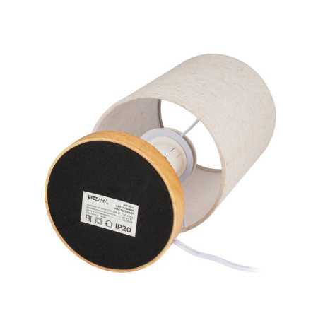 Светильник настольный JH1-01-iv 1х60Вт E27 (основа: натуральное дерево) IP20 JazzWay 5058231