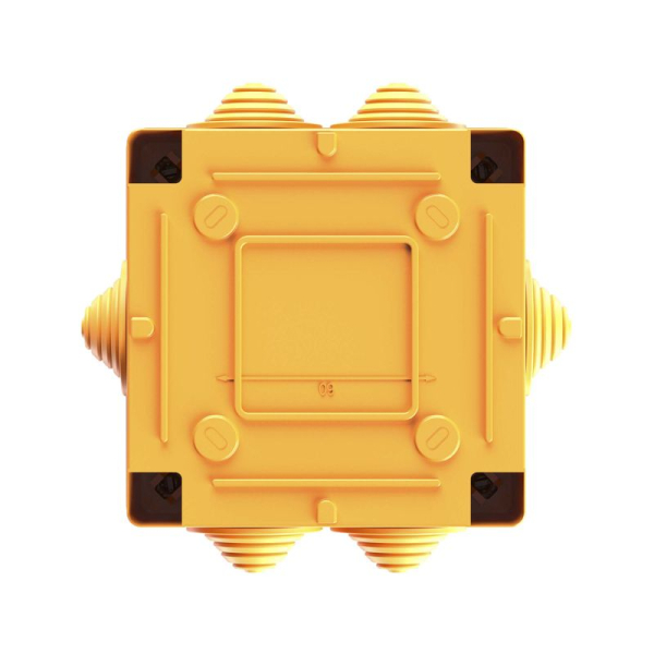 Коробка ответвительная FS 100х100х50мм IP55 5п 450В 10А 6кв.мм с кабельными вводами и клеммниками пластик. DKC FSB11506