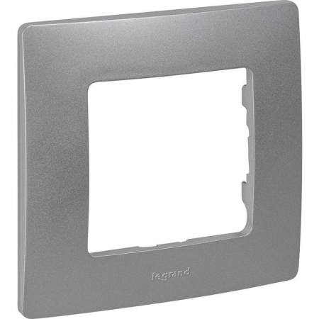 Рамка 1-м Etika алюм. IEK 672551