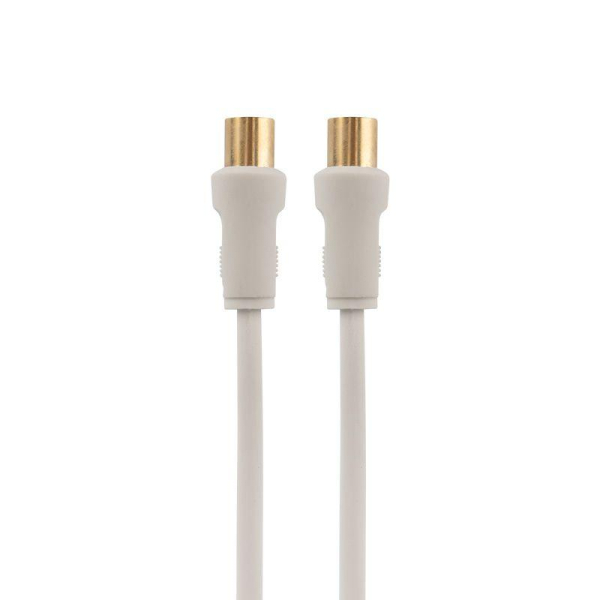 Шнур TV Plug - TV Jack 3м бел. Rexant 18-0004