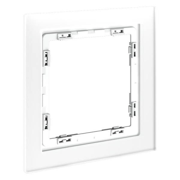 Рамка 1-м S70 стеклян. бел. матов. Voltum VLS110102