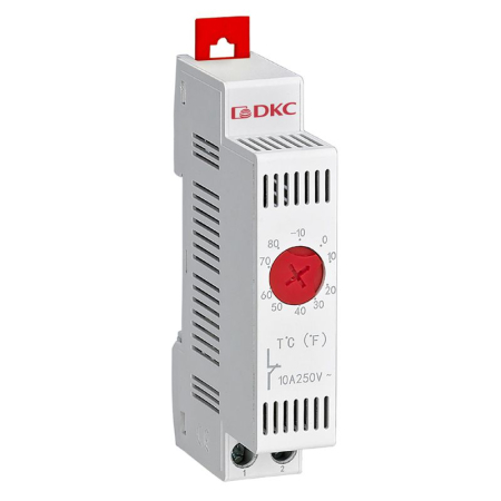 Термостат модульный с регулир. диапазон. темпер. -10...+80град.C NC DKC R5MTHNC