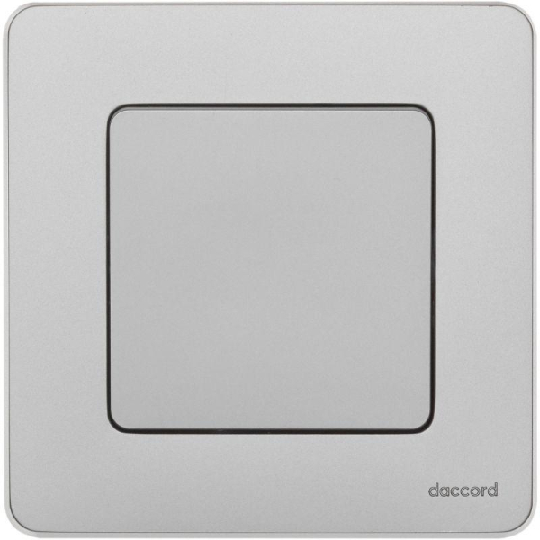 Переключатель 1-кл. Inspiria 10А IP20 250В 10AX механизм алюм. IEK 673652