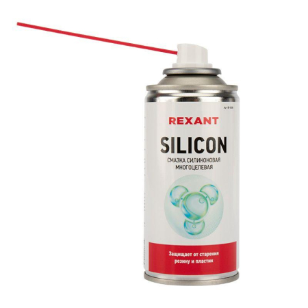 Смазка силиконовая многоцелевая SILICON 210мл Rexant 85-0008