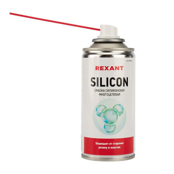Смазка силиконовая многоцелевая SILICON 210мл Rexant 85-0008