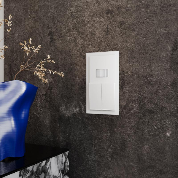 Рамка 2-м S70 стеклян. бел. матов. Voltum VLS110202