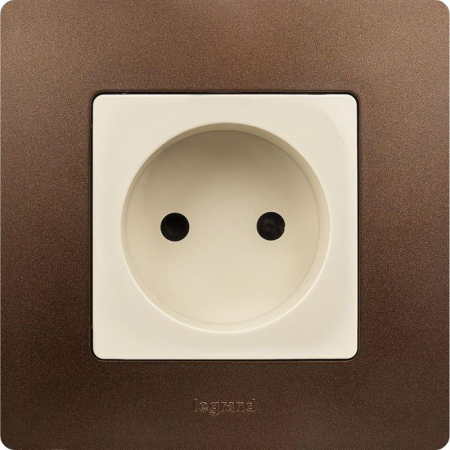 Рамка 1-м Etika какао IEK 672571