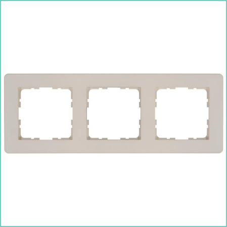 Рамка 3-м G-Flex тауп Jasmart G1103T