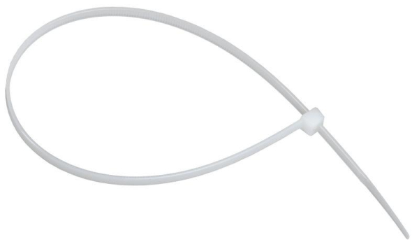 Хомут 4.8х400мм P6.6 стандартный бел. (уп.100шт) IEK UHH30-D048-400-100-K01