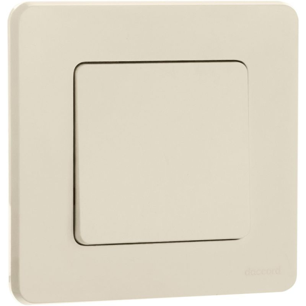 Выключатель кнопочный Inspiria 6А 250В без фиксации НО/НЗ механизм сл. кость IEK 673691