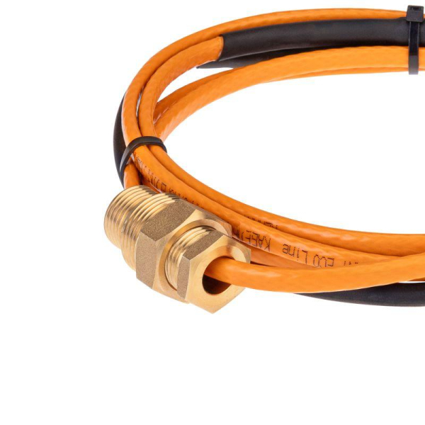 Кабель греющий саморег. пищевой ECO Line (комплект в трубу) 10HTM2-CT (2м/20Вт) Rexant 51-0601