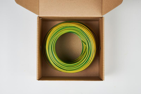 Провод H07V-K 6 GN/YE (коробка) (уп.100м) LAPP 3120000439